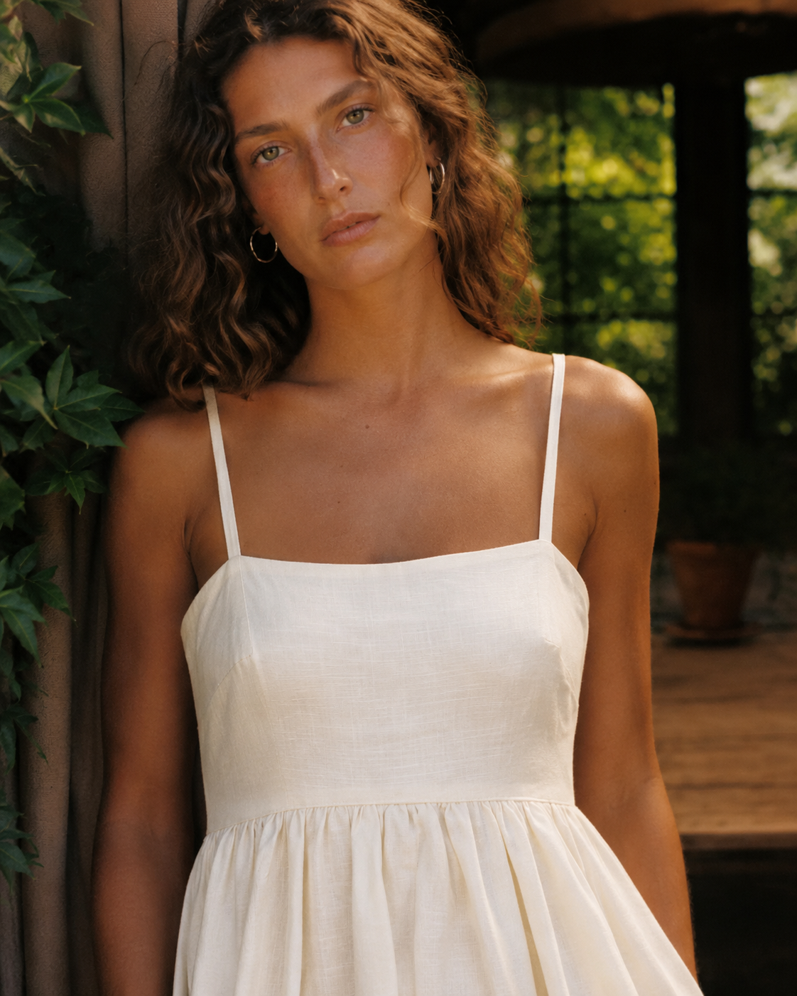Alessandra | Linen Cotton Dress