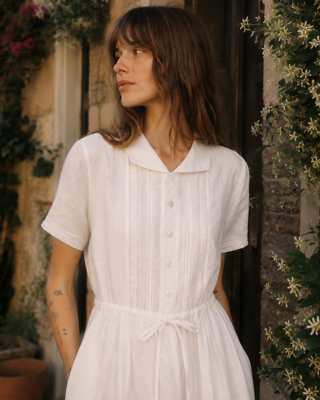 Sofia | Linen Cotton Dress
