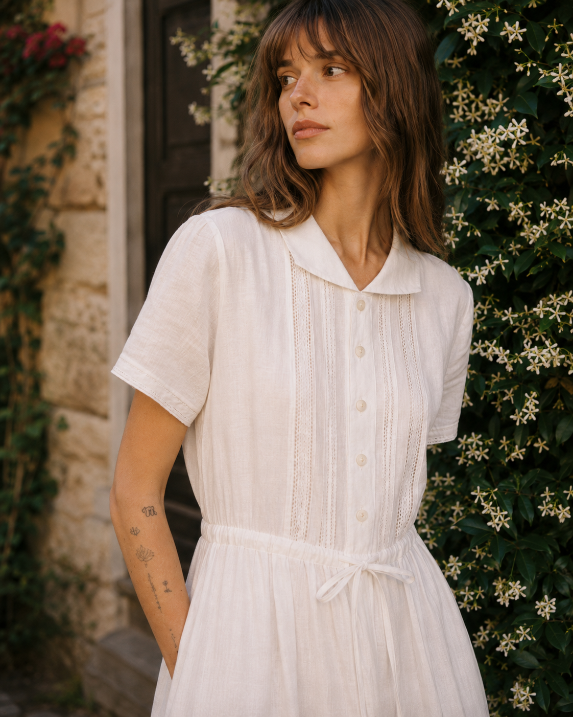 Sofia | Linen Cotton Dress