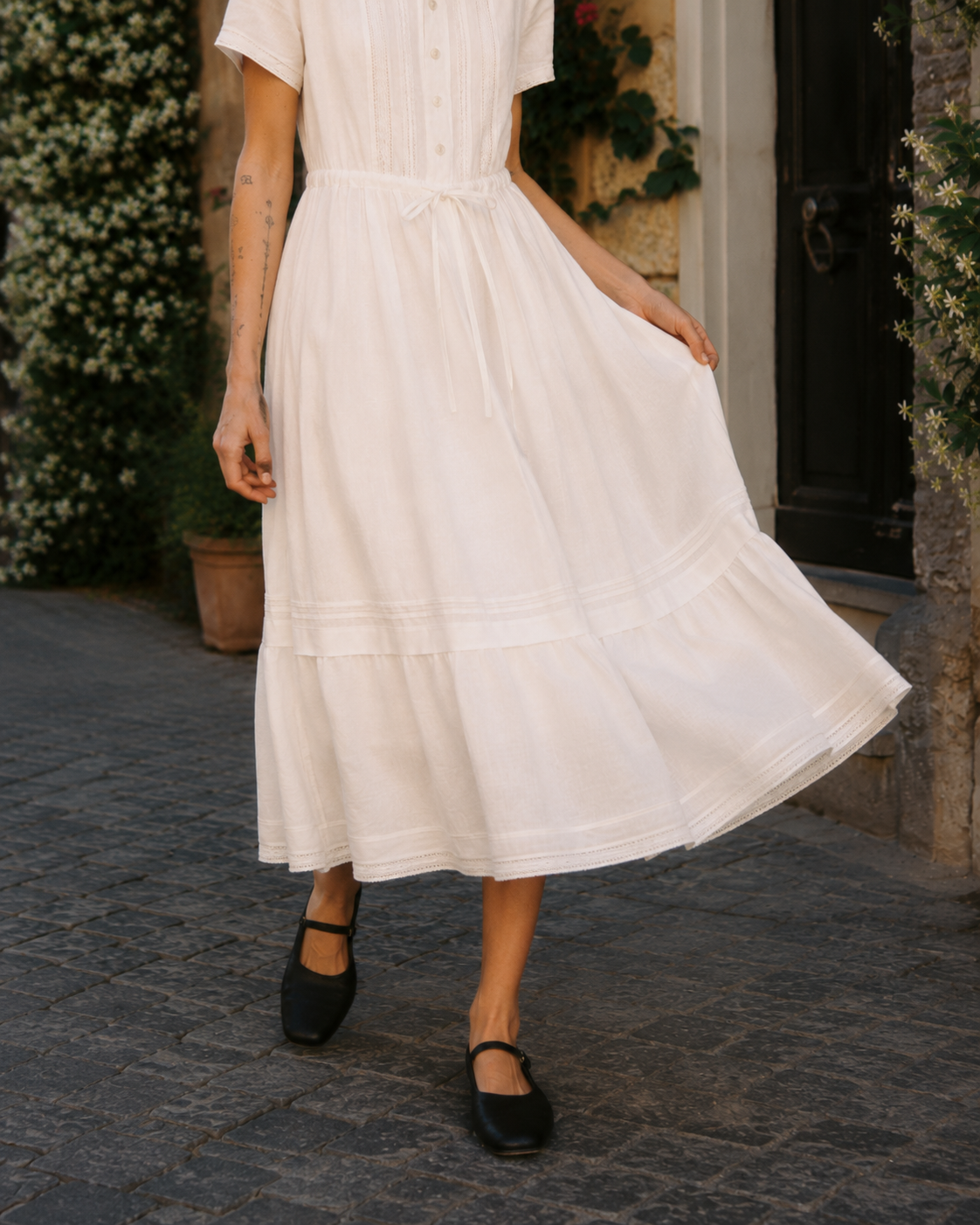Sofia | Linen Cotton Dress