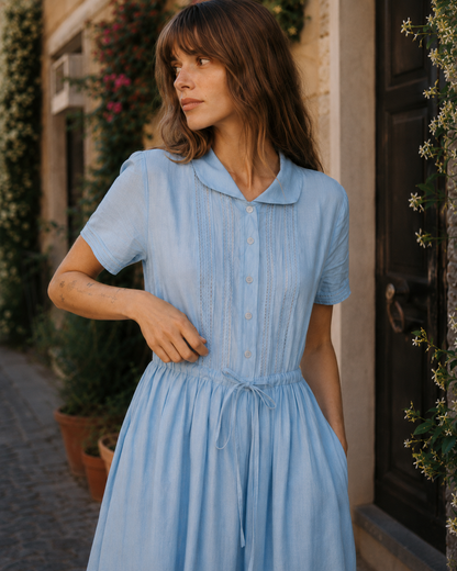 Sofia | Linen Cotton Dress