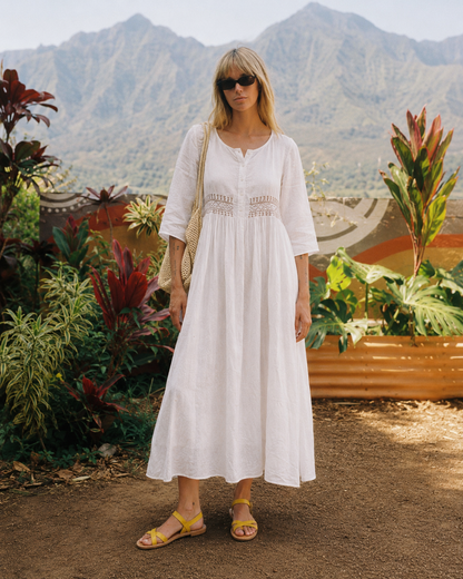 Federica | Linen Cotton Dress