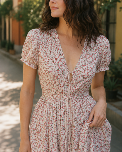 Chiara | Linen Cotton Dress