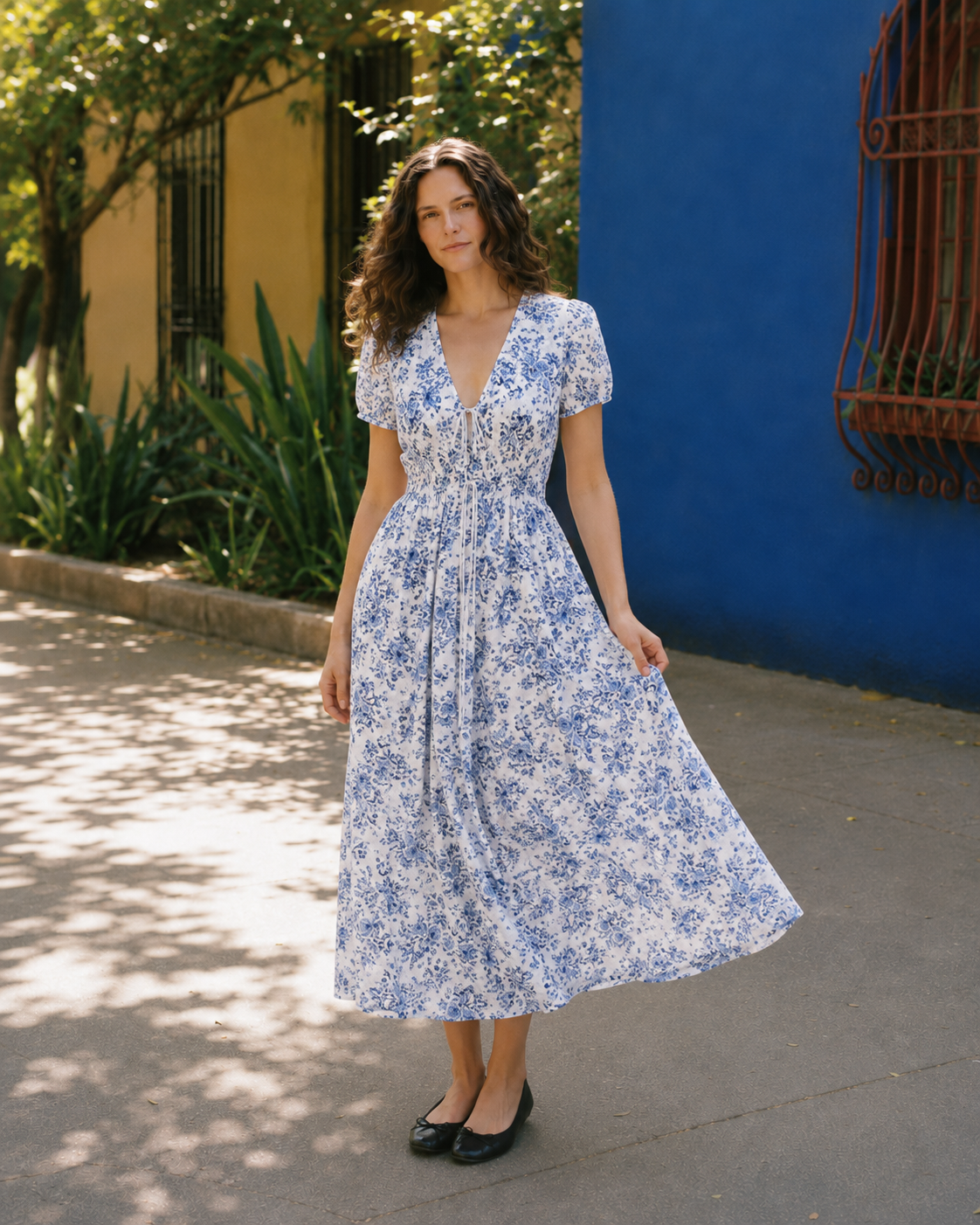 Chiara | Linen Cotton Dress