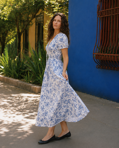 Chiara | Linen Cotton Dress