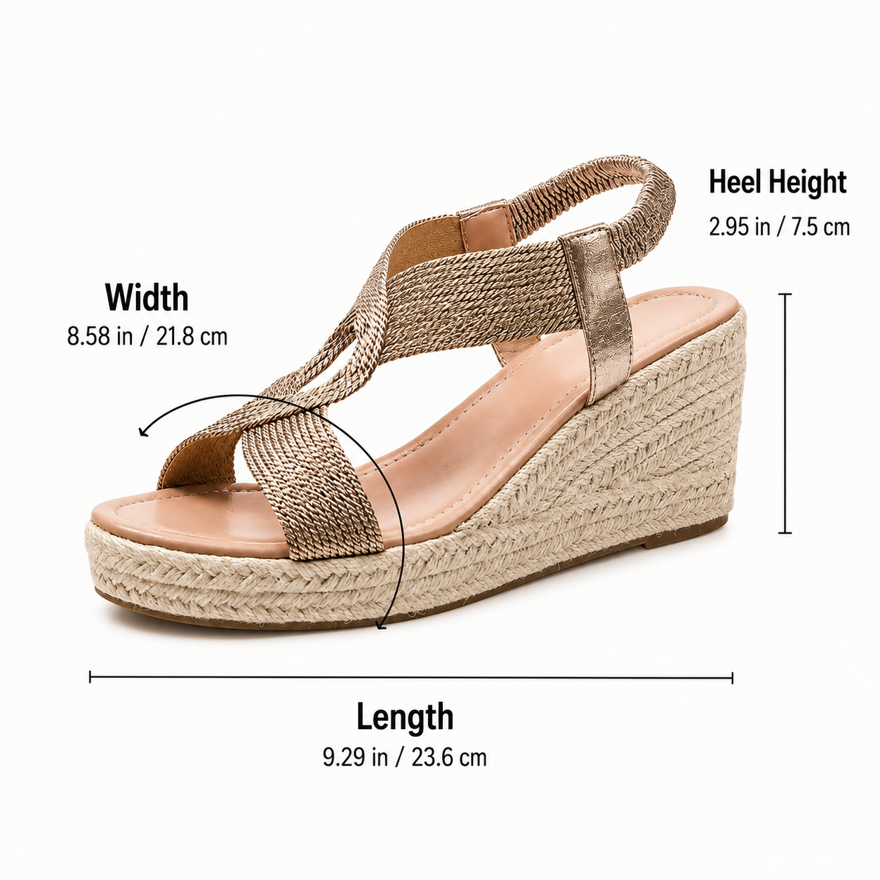 Aroa | Handwoven Wedge Sandals