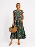 Florene | Short-Sleeve Summer Dress