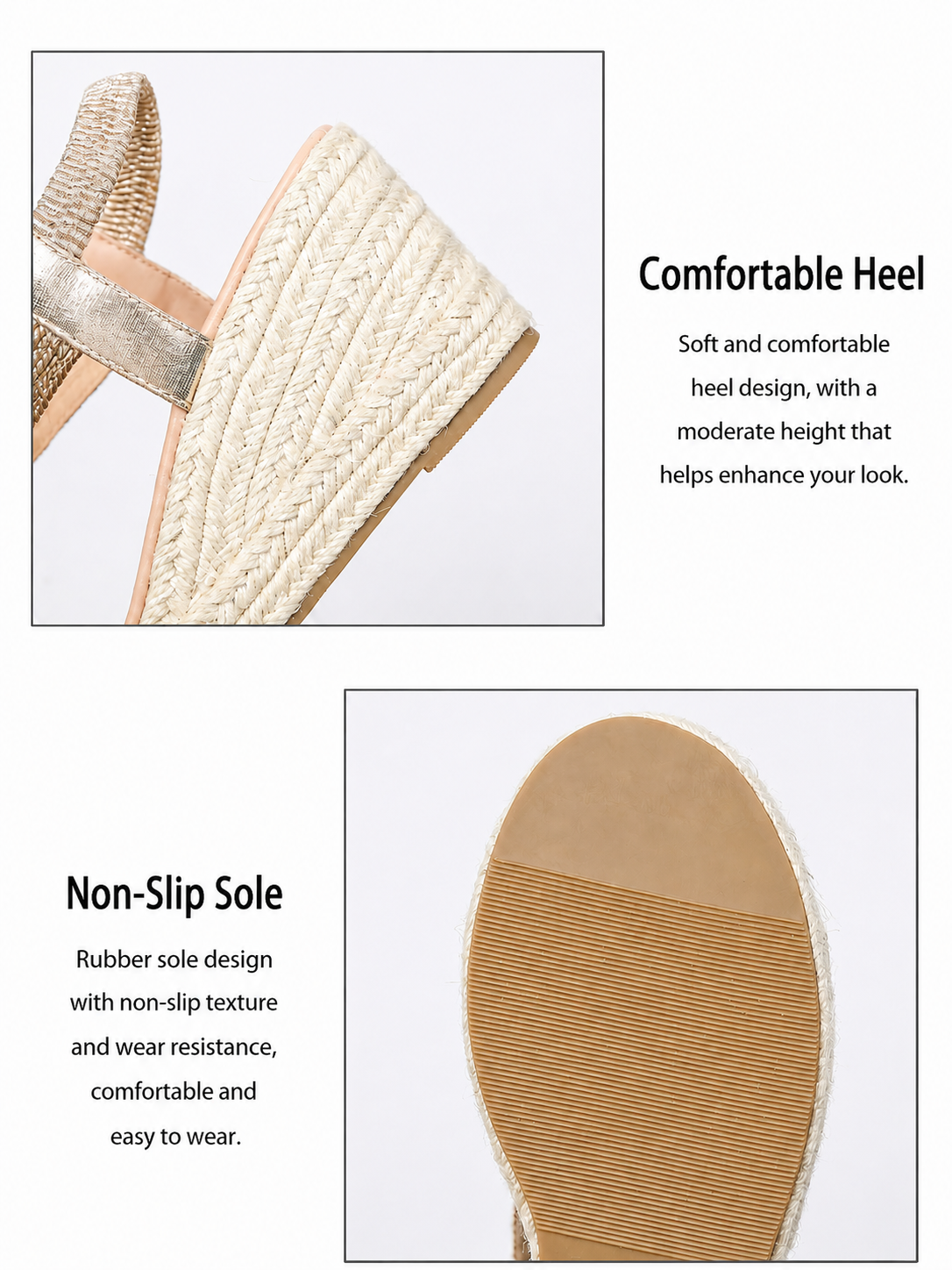 Aroa | Handwoven Wedge Sandals