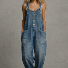 Molly | Denim Jumpsuit