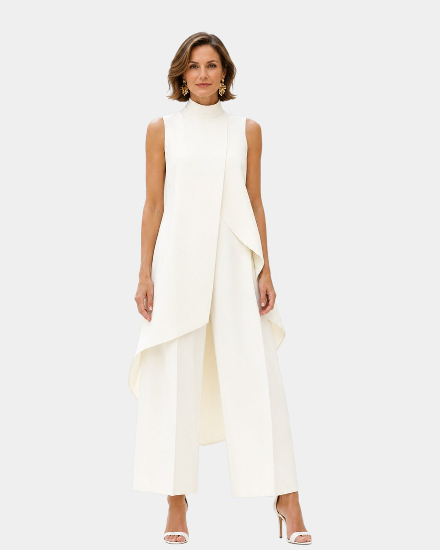 Harmeline | Relaxed Blouse & Pants Set - women's set