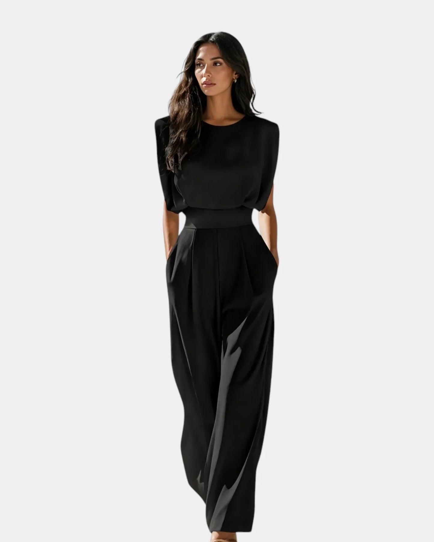 Aymeline | Elegant Belted Jumpsuit