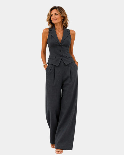 Clarine | Vest & Pants Set