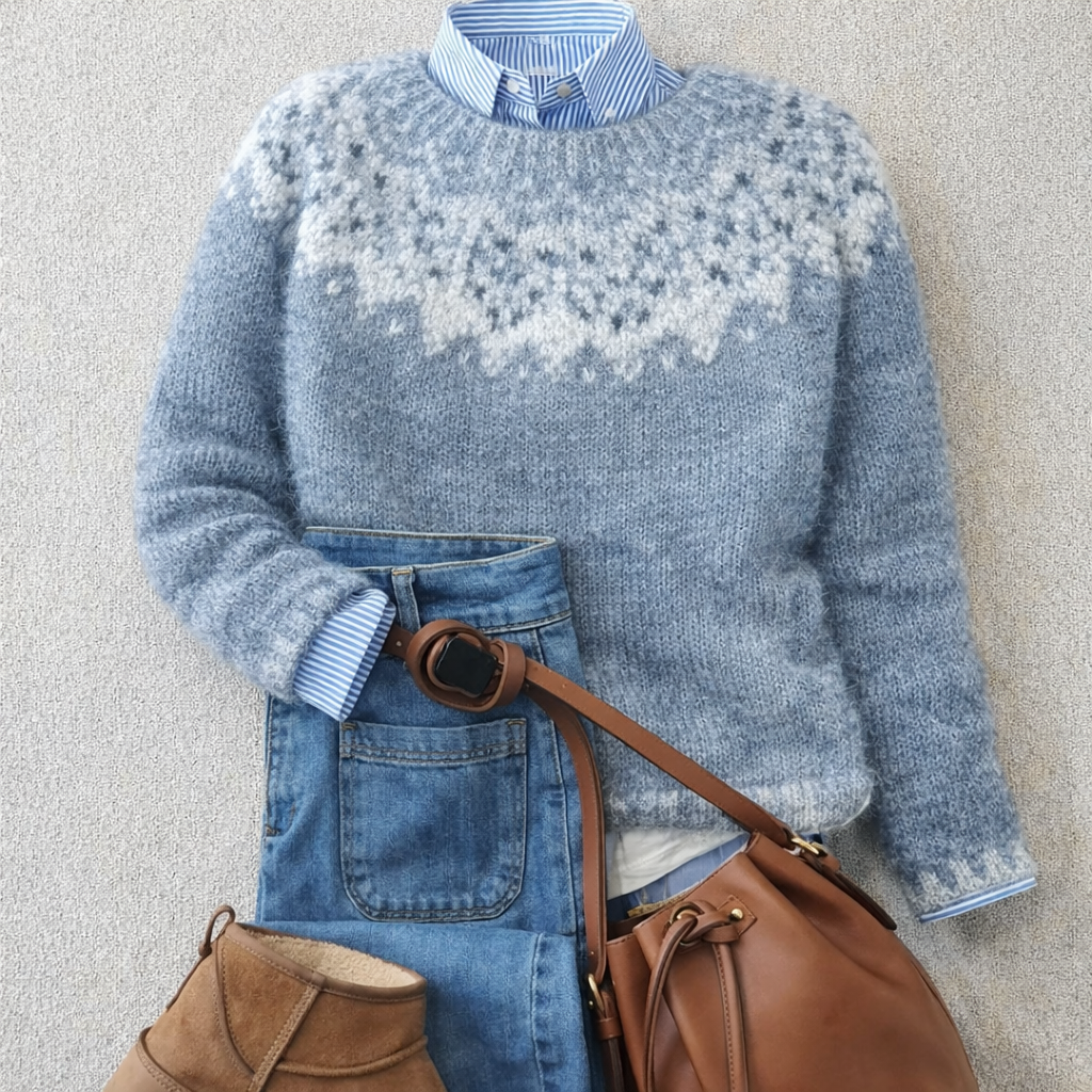 Sarah | Heritage Nordic Knit Sweater
