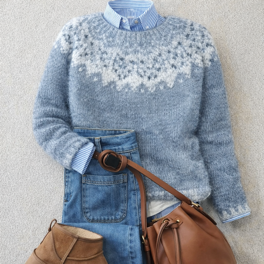 Sarah | Heritage Nordic Knit Sweater