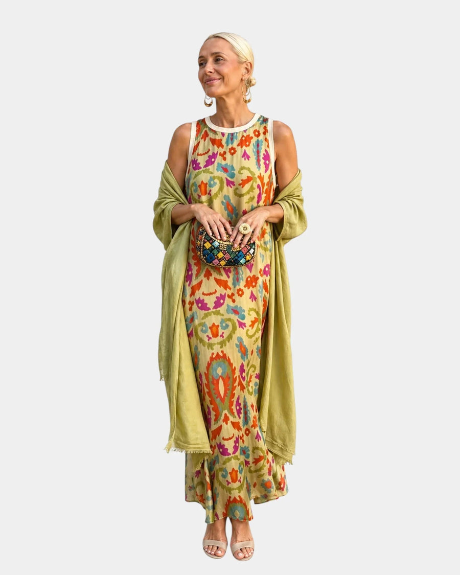Lynette | Set avec Dress et gilet léger - women's set
