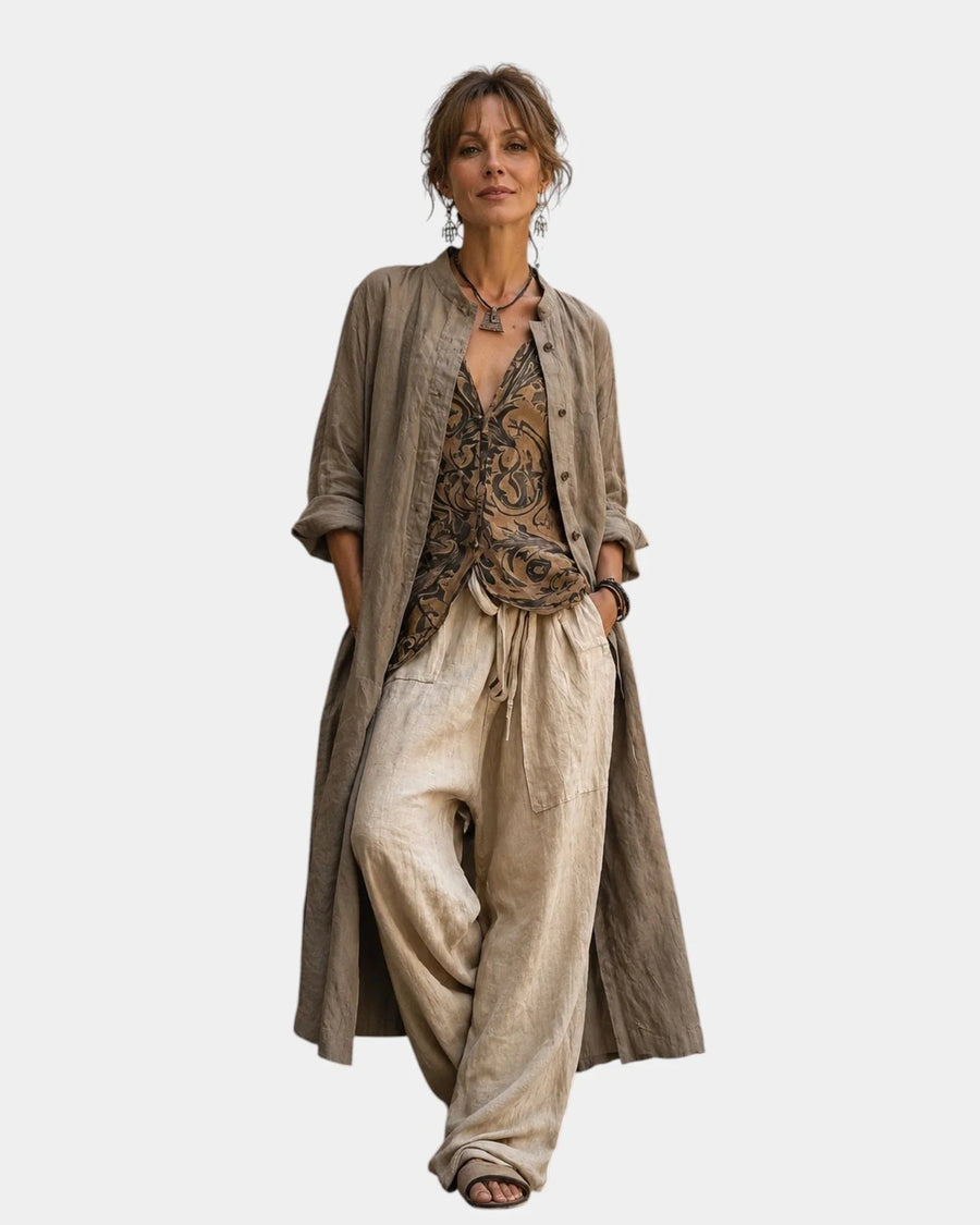 Roxia | Minimalist Three-Piece Set - women's set
