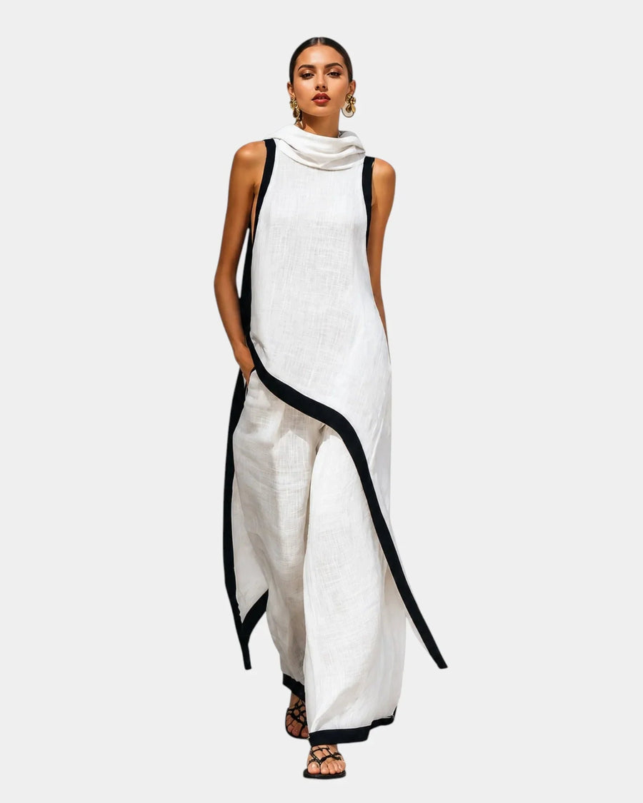 Nicaise | Elegant Pants & Blouse Set - women's set