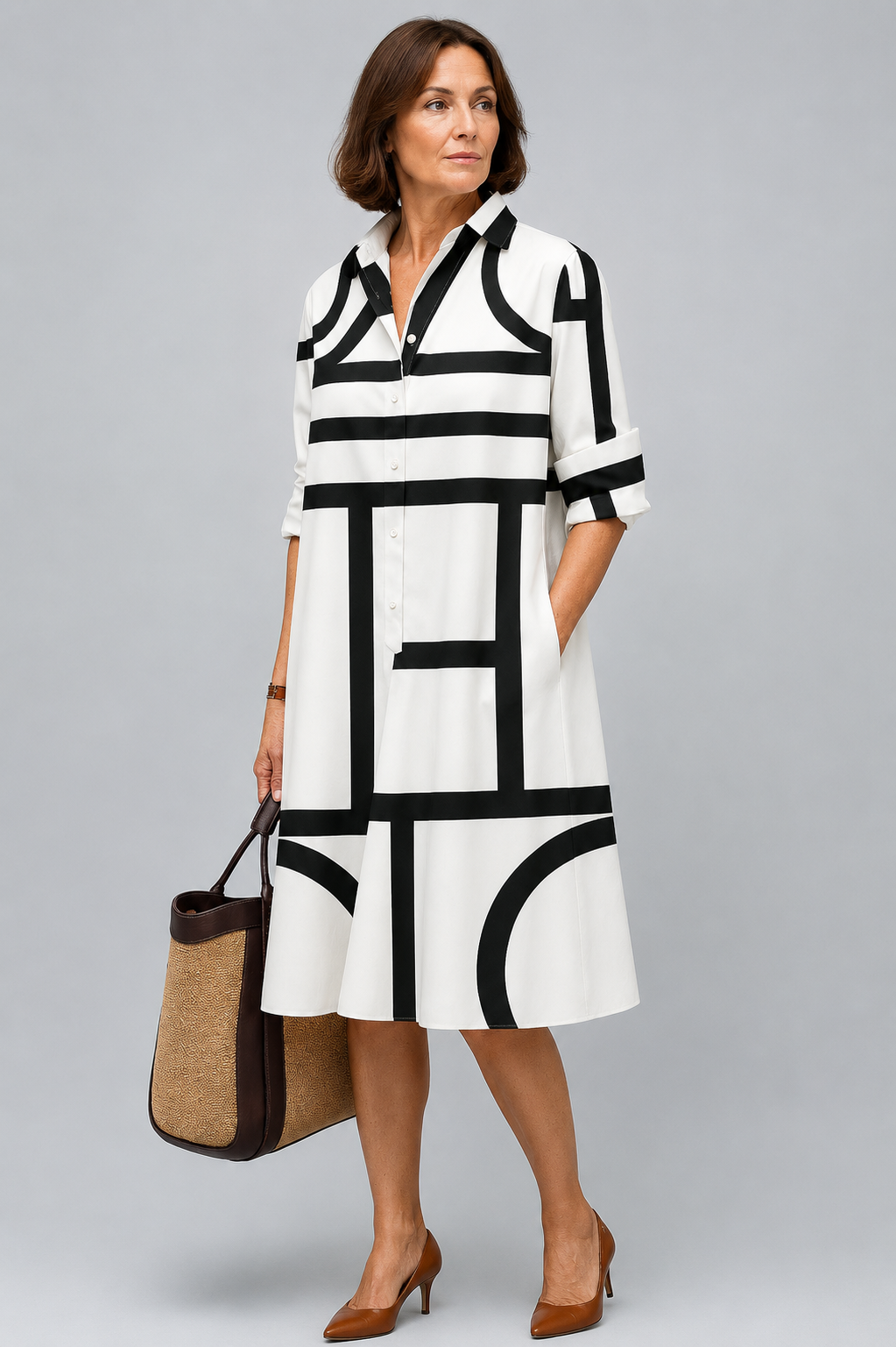 Ellie | Stylish and Elegant Midi Dress
