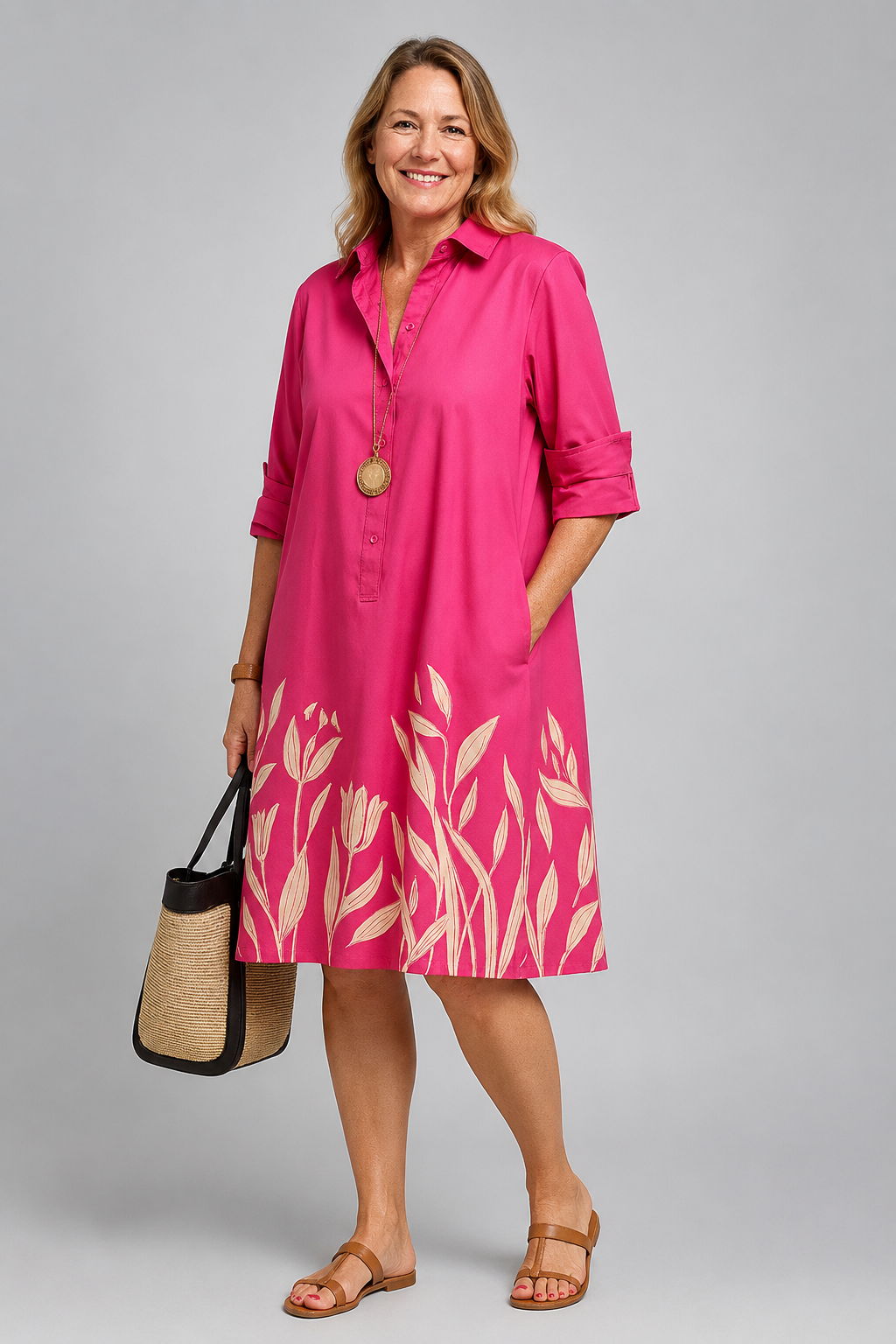 Grace | Stylish and Elegant Midi Dress