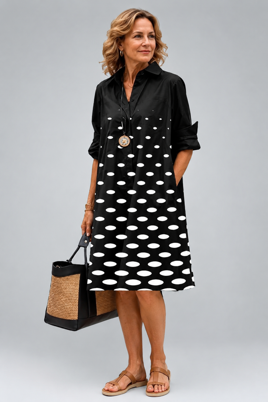 Foi | Stylish and Elegant Midi Dress