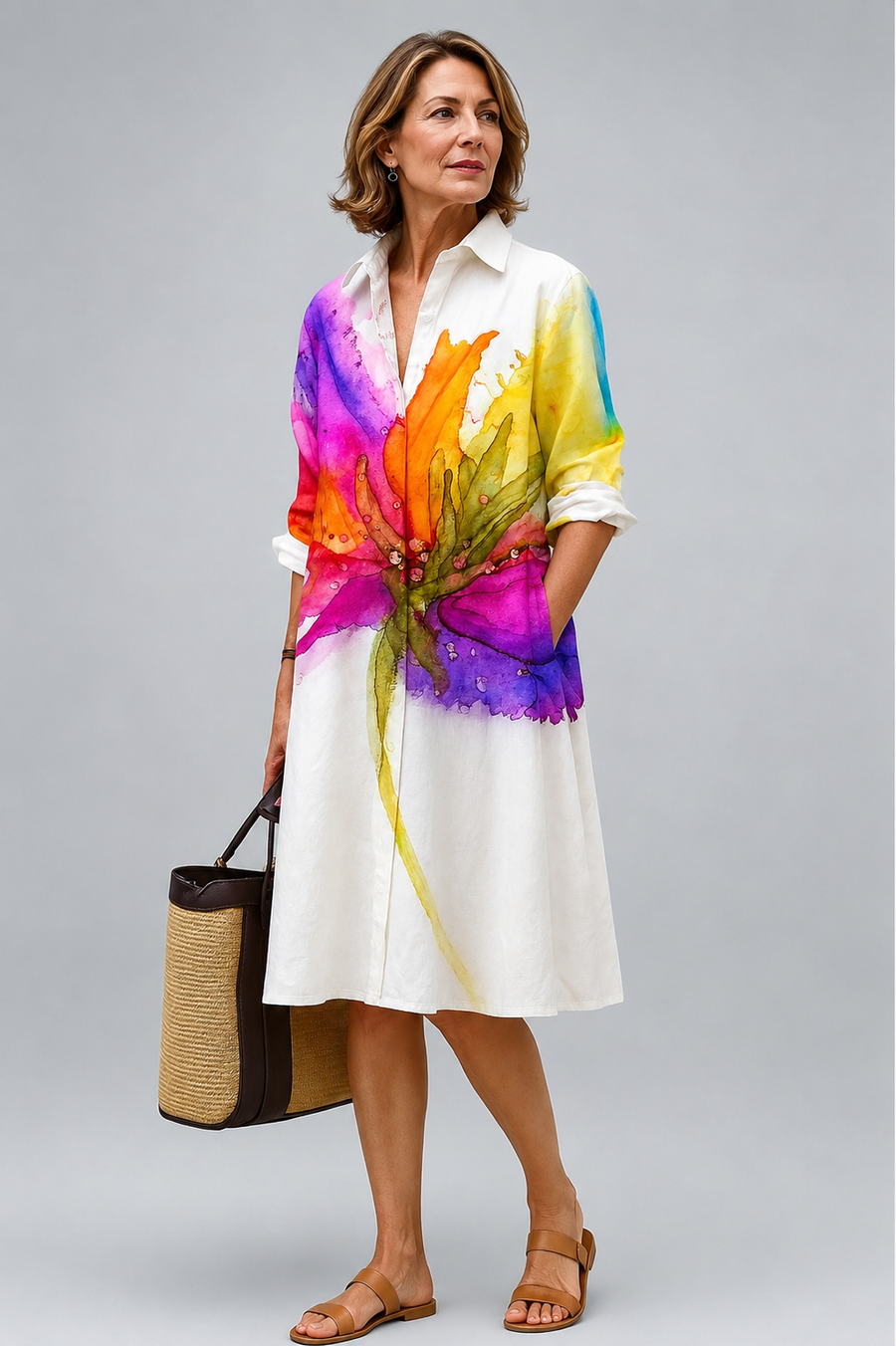 Lydia | Stylish and Elegant Midi Dress