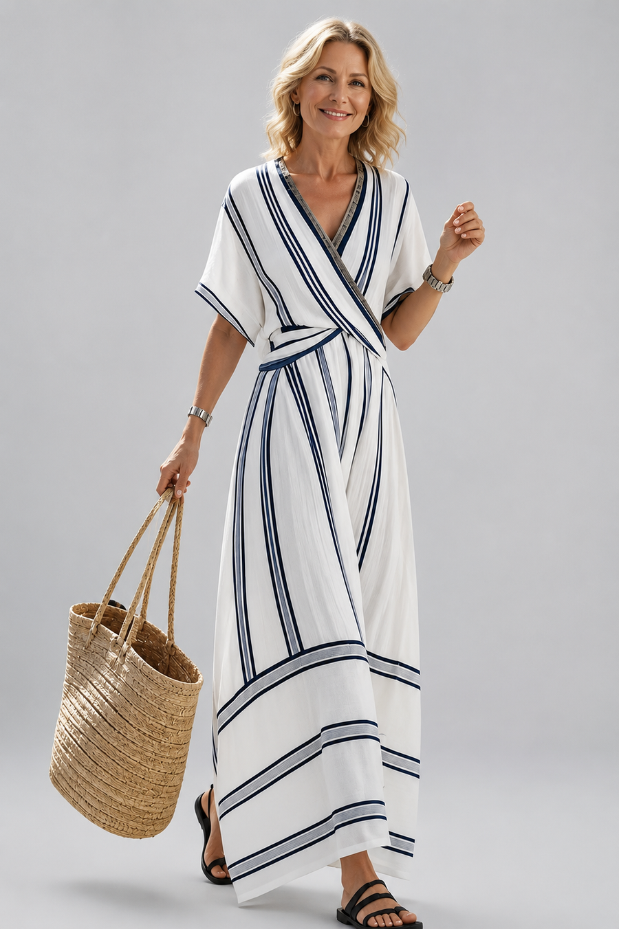 Mediterranean Style Summer Dress