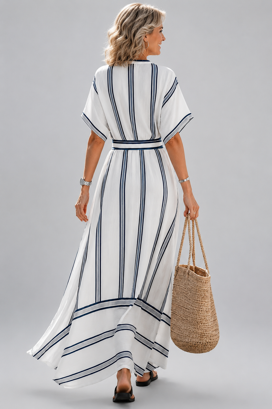 Mediterranean Style Summer Dress