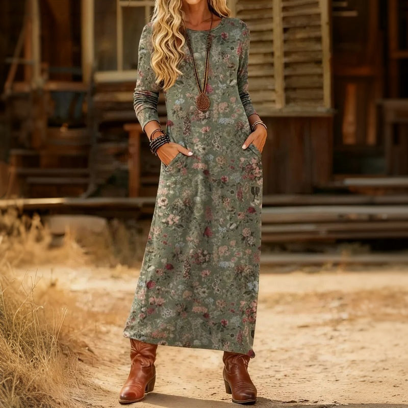 Victoria | Flattering Loose Draped Fit Dress