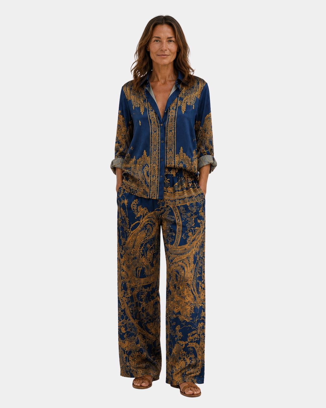 Annonciade | Elegant Patterned Set - women's set