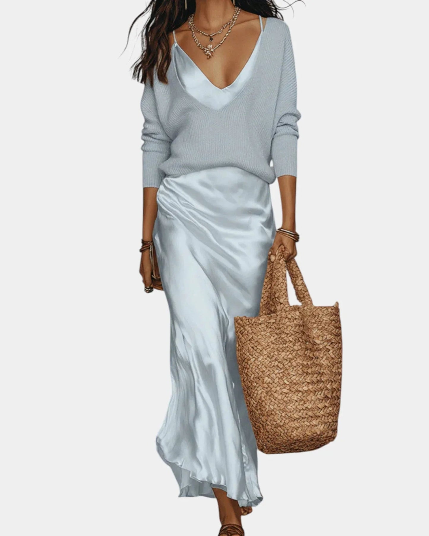 Bérénice | Dress & Blouse Set