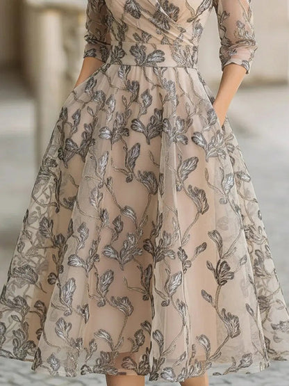 Elena | Elegant Lace Dress