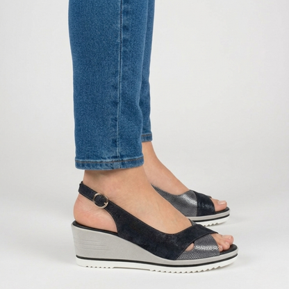 Francesca | Comfort Wedge Sandals