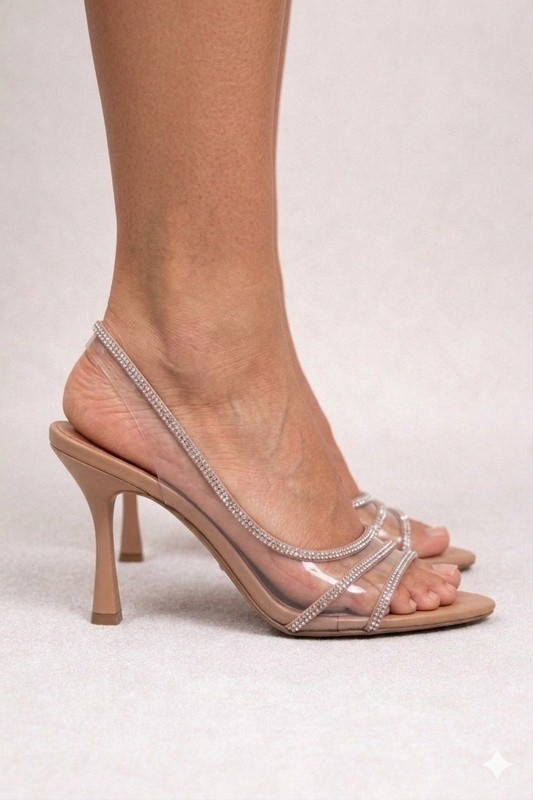 Celestia | Elegant Crystal Sandals - women's footwear