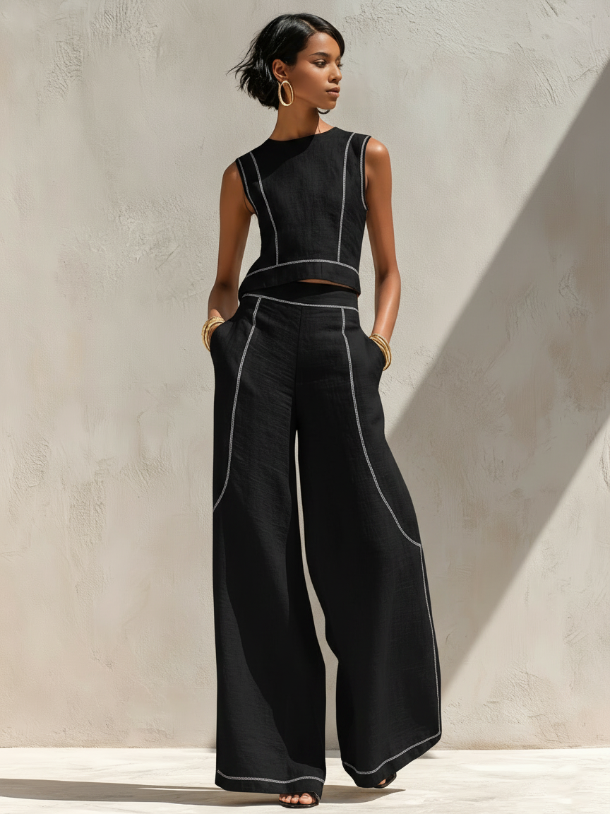Valerie | Elegant Pants Set