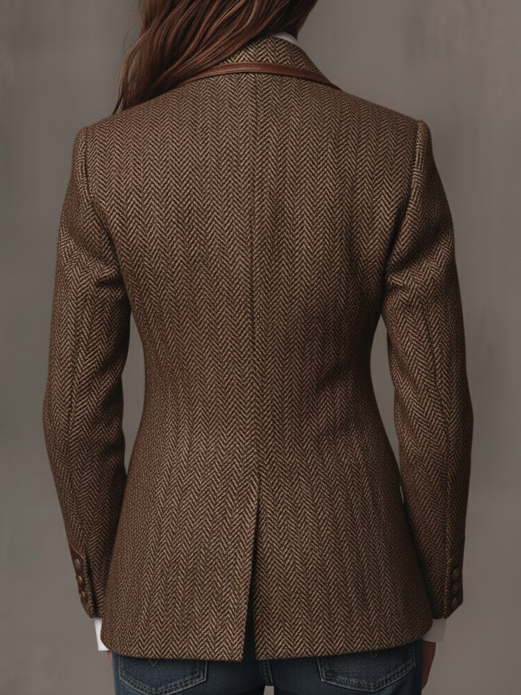 Sabine | Printed Panel Blazer