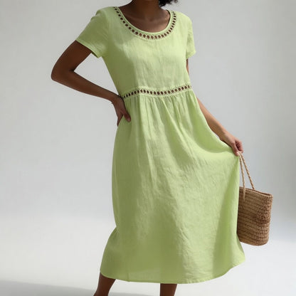 Ronda | Fresh Embroidered Summer Dress