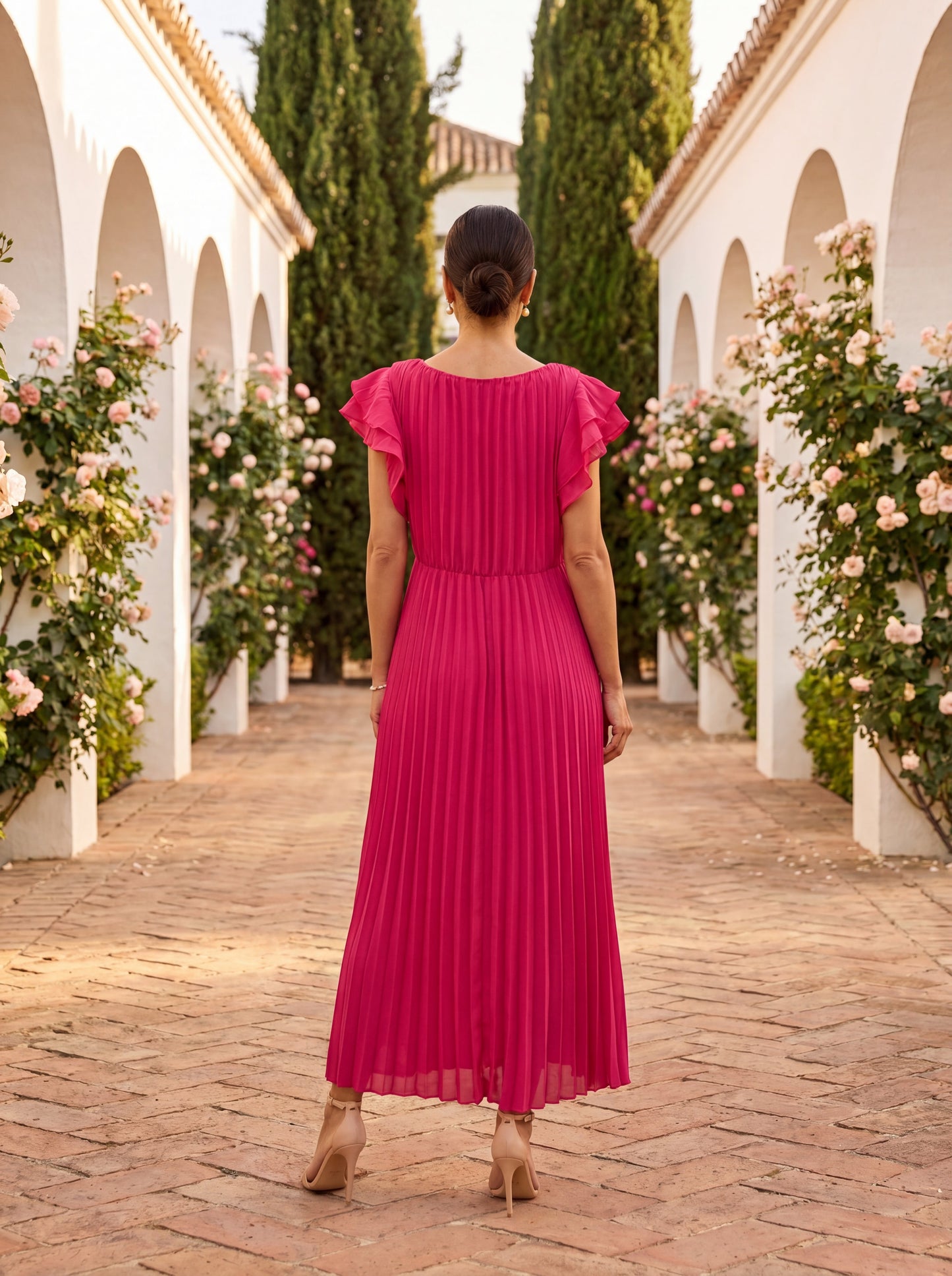 Isabella | Luxe Ruffle Dress