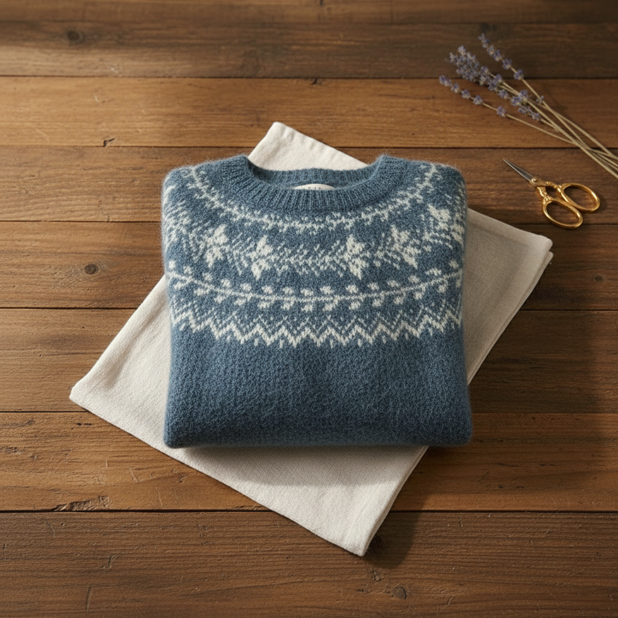 Sigrid | Ombré Nordic Cotton Jumper