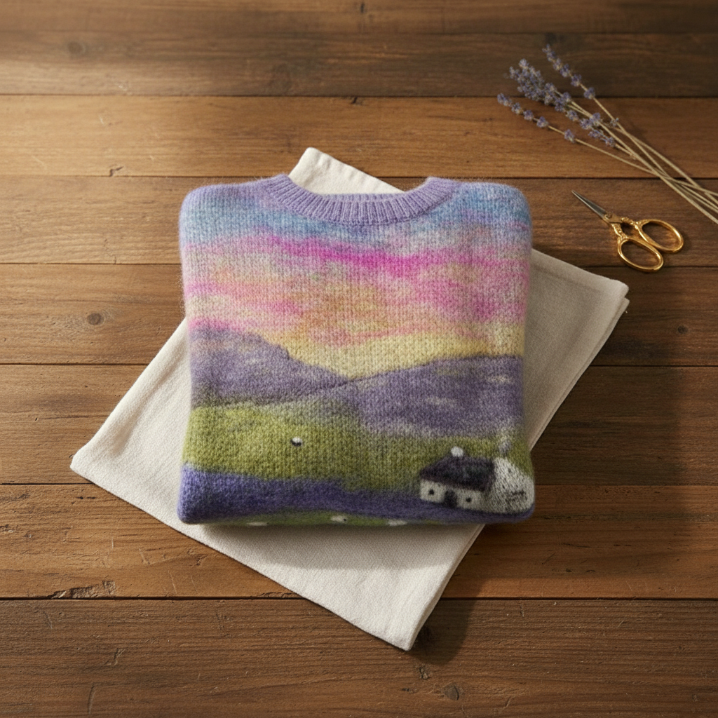 Flora | Rainbow Farm Cotton Jumper