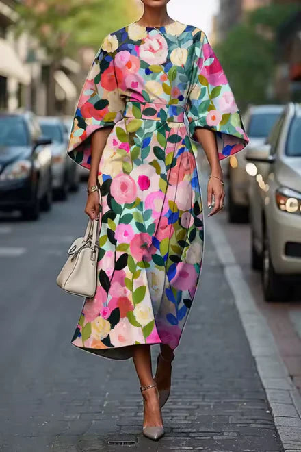Ruža | Floral Dress