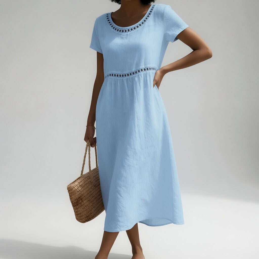 Ronda | Fresh Embroidered Summer Dress