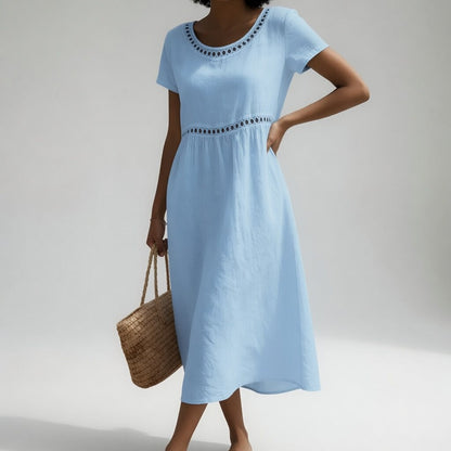 Ronda | Fresh Embroidered Summer Dress