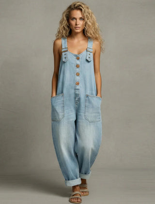 Molly | Denim Jumpsuit