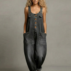 Molly | Denim Jumpsuit