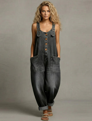 Molly | Denim Jumpsuit