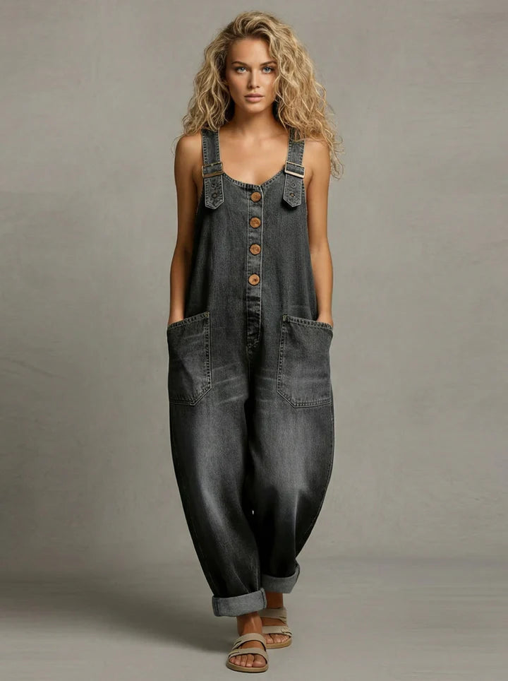 Molly | Denim Jumpsuit
