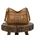Monica Braided Multi-Zip | Crossbody Bag