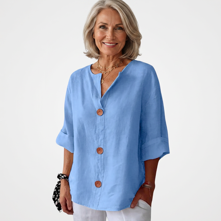 Olivia | Loose-fitting Summer Blouse