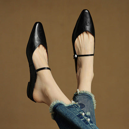 Renata | Genuine Leather Mules