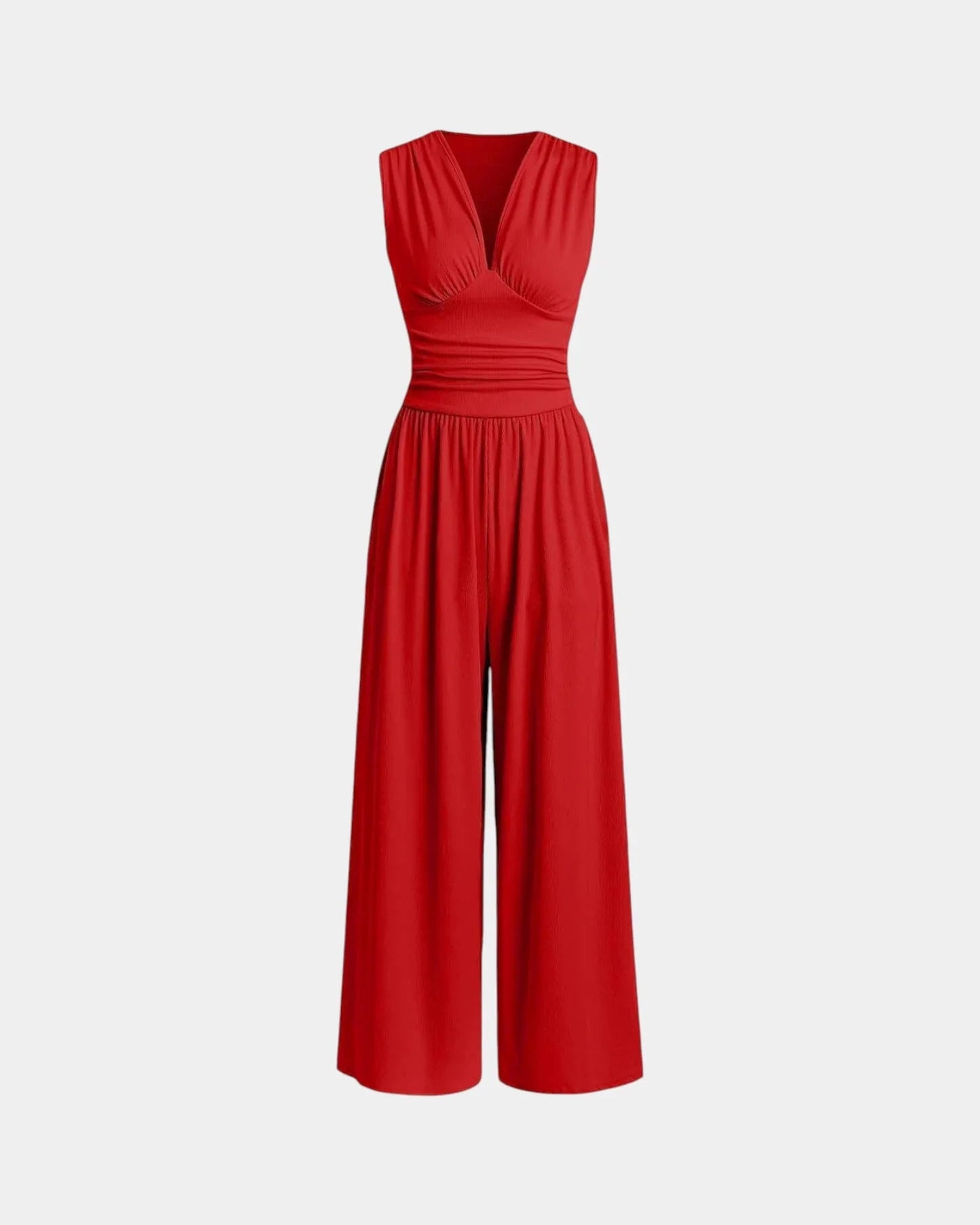 Sultana | Sleeveless Wide-Leg Jumpsuit
